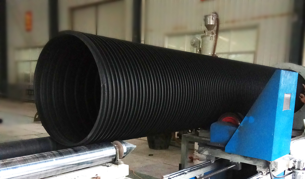 大口径：HDPE塑钢缠绕排水管